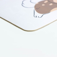 Коврик под миску "Пижон" с нескользящим основанием 43 х 28 см "Собаки" Коврик под миску "Пижон" с нескользящим основанием 43 х 28 см "Собаки"