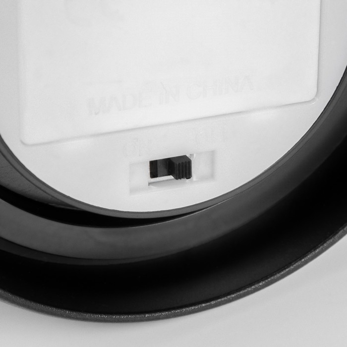 Ночник колба &laquo;Гвоздики&raquo; LED сиреневый 3хААА 10,5х10,5х22см