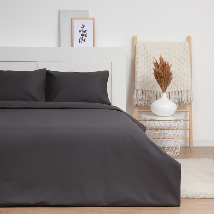 Постельное бельё LoveLife 1,5сп Forged iron 143х215см, 150х225см, 50х70см-2шт, 100%хлопок, сатин, 125г/м&sup2;