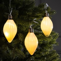 Набор елочных шаров "Снежное сияние", d=8 см, 3 LED, 3 шт, батарейки AG13x9 (нет в комплекте), свечение тёплое белое Набор елочных шаров "Снежное сияние", d=8 см, 3 LED, 3 шт, батарейки AG13x9 (нет в комплекте), свечение тёплое белое