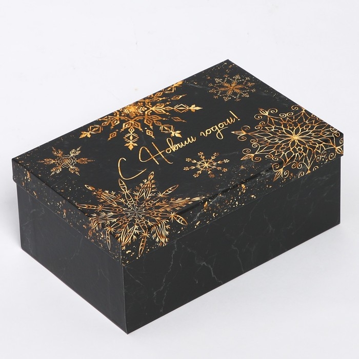 Набор коробок подарочных 15 в 1 &laquo;Winter&raquo;, 12 х 7 х 4 см - 46,6 х 35,2 х 17.5 см, Новый год