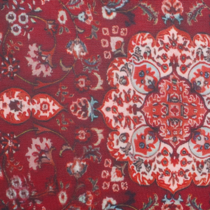 Подушка - антистресс &laquo;Ковёр&raquo;, бордовая