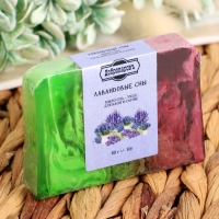 Мыло СПА - уход для бани и сауны "Лавандовые сны" Добропаровъ РУЧНАЯ РАБОТА 80 гр Мыло СПА - уход для бани и сауны "Лавандовые сны" Добропаровъ РУЧНАЯ РАБОТА 80 гр