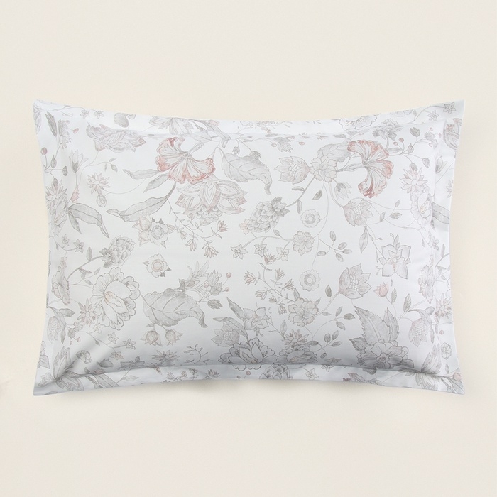 Набор наволочек SL Home Flower glade 50*70+3 см - 2 шт, сатин, 140 гр/м2, 100% хлопок