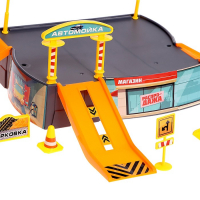 Гараж детский &laquo;Паркинг&raquo;, 1 машинка, аксессуары