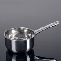 Ковш из нержавеющей стали &laquo;Гретель&raquo;, 1,75 л, 17&times;9 см, металлическая ручка, цвет серебряный