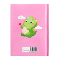 Записная книжка подарочная, 45 листов, линия, на замке Дракоша (16,3х12,7см) Записная книжка подарочная, 45 листов, линия, на замке Дракоша (16,3х12,7см)