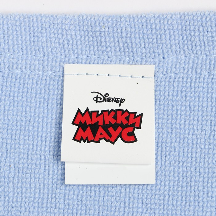 Полотенце уголок махровое &laquo;Микки Маус&raquo;, 75 х 75 см, 100% хлопок