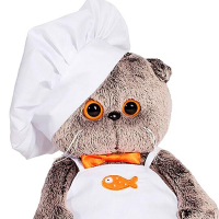 Мягкая игрушка &laquo;Басик шеф-повар&raquo;, 19 см