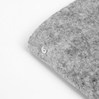 Фотоальбом войлок 30 листов "Сердечко"  25х23 см