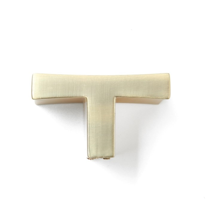 Ручка мебельная CAPPIO RT201, цвет сатиновое золото Ручка мебельная CAPPIO RT201, цвет сатиновое золото