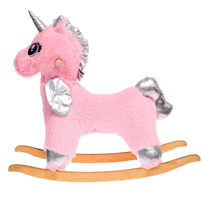 Качалка &laquo;Единорог&raquo;, пушистый