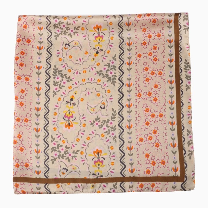 Платок женский MINAKU р-р 70*70 см, цв. беж