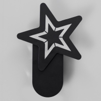 Бра "Звезда" LED 4000К 10Вт черный 20х15х4см Бра "Звезда" LED 4000К 10Вт черный 20х15х4см