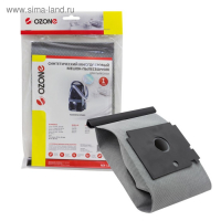 Мешок-пылесборник MX-12 Ozone многоразовый для пылесоса, 1 шт Мешок-пылесборник MX-12 Ozone многоразовый для пылесоса, 1 шт