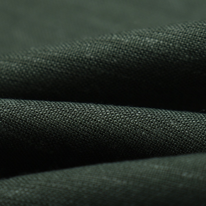 Набор сервировочных салфеток с декоративными кольцами Этель Green 40х40 см - 2 шт, 100% лён