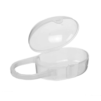 Контейнер для хранения и стерилизации сосок и пустышек, цвет прозрачный Контейнер для хранения и стерилизации сосок и пустышек, цвет прозрачный