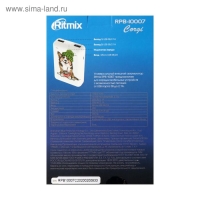 Внешний аккумулятор Ritmix RPB-10007, 10000 мАч, 2хUSB, 2.1 А, корги Внешний аккумулятор Ritmix RPB-10007, 10000 мАч, 2хUSB, 2.1 А, корги
