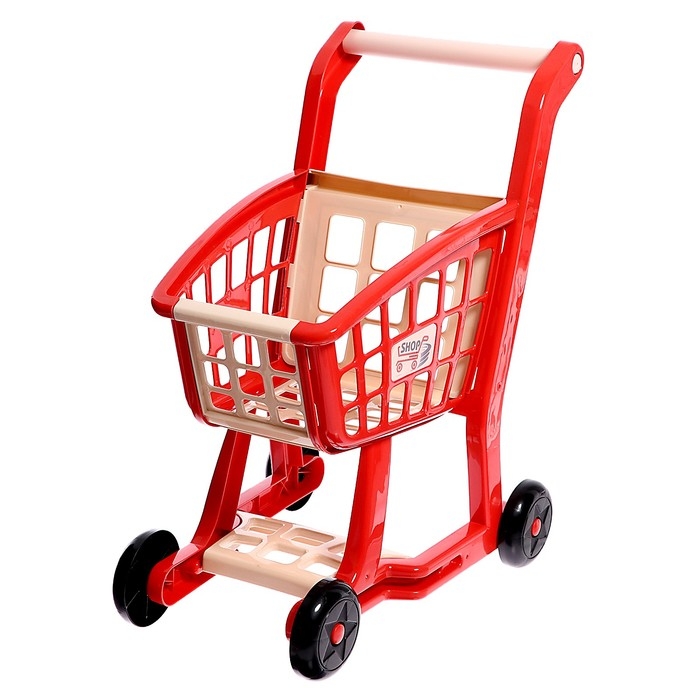 Продуктовая тележка &laquo;Шопинг&raquo; с продуктами, 42 предмета