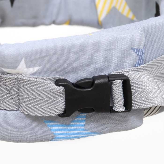 Вожжи детские №1, Звезды, цвет серый Вожжи детские №1, Звезды, цвет серый