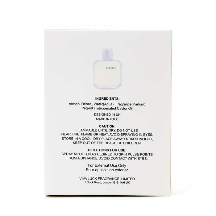 Туалетная вода мужская Luckest, 100 мл Туалетная вода мужская Luckest, 100 мл