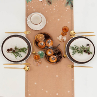 Дорожка на стол новогодняя "Этель" Fir branches 40*146 см, 100% хлопок, саржа 190 г/м2