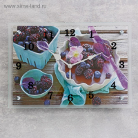 Часы настенные, серия: Кухня, "Ежевика", 25х35 см Часы настенные, серия: Кухня, "Ежевика", 25х35 см