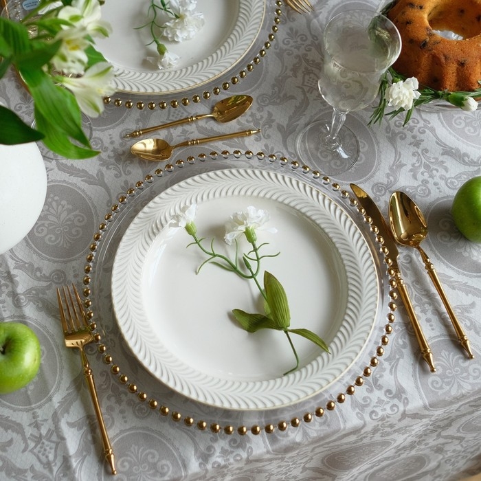 Скатерть "Этель" Classicism 146х250см, 100% хл, саржа 190 г/м2