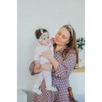 Повязка на голову для мамы и дочки &laquo;Набор для фотосессии: ягодки&raquo;, 2 шт., цв. розовый, M&B