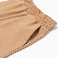 Костюм (рубашка и брюки) детский KAFTAN "Лен", размер 30 (98-104 см) бежевый