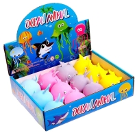 Мялка &laquo;Акула&raquo; с пастой, цвета МИКС