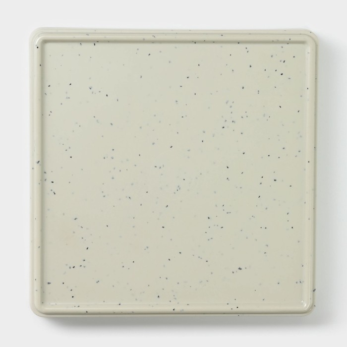 Блюдо сервировочное &laquo;Мрамор&raquo;, 18,5&times;2,3 см, цвет серый