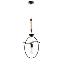 Светильник BayerLux "Киотт" 1хЕ27 черный 28х10х63см