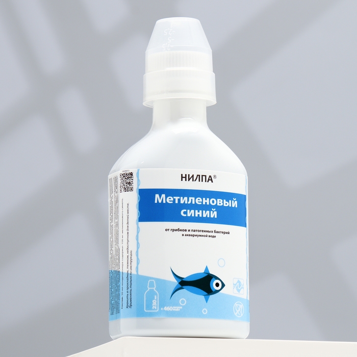 Кондиционер Кондиционер "Метиленовый синий" против грибков, бактерий, ихтиофтириоза, 230 мл