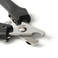 Когтерез боковой большой с прямыми ручками, отверстие 14 мм, чёрный Когтерез боковой большой с прямыми ручками, отверстие 14 мм, чёрный