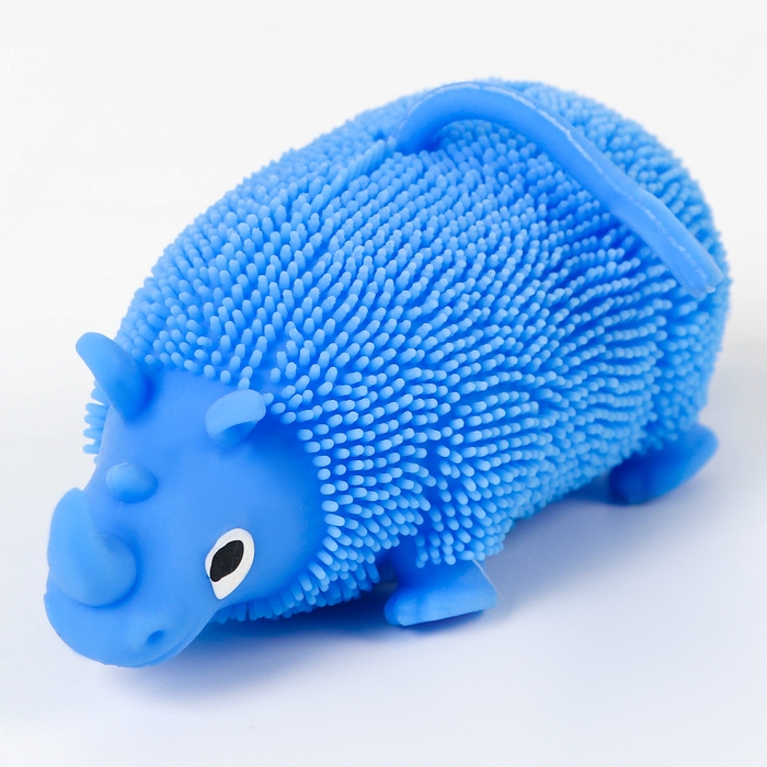 Ёжка «Носорог» световой, цвета МИКС Ёжка «Носорог» световой, цвета МИКС