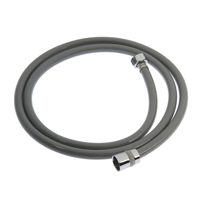 Душевой шланг ZEIN Z08SH, 150 см, антиперекручивание, латунные гайки, темно-серый Душевой шланг ZEIN Z08SH, 150 см, антиперекручивание, латунные гайки, темно-серый