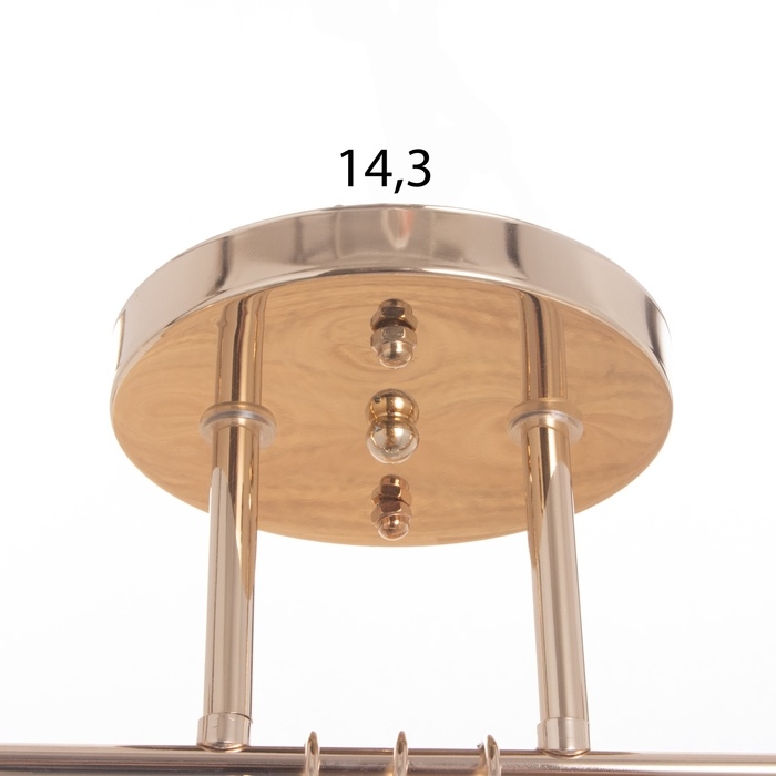 Люстра "Алета" 2х40Вт БП Е27 Золото МОДЕЛЬ: 2800430