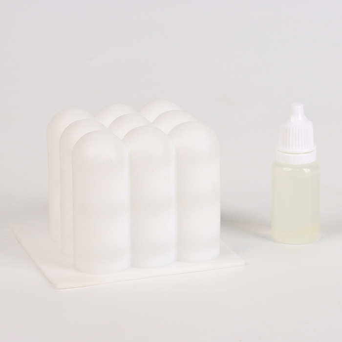 Свеча своими руками. Создание фигурной ароматической свечи &laquo;Куб&raquo;, набор для творчества