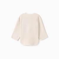 Свитшот детский MINAKU: Fleece Soft, цвет бежевый, рост 122 см Свитшот детский MINAKU: Fleece Soft, цвет бежевый, рост 122 см