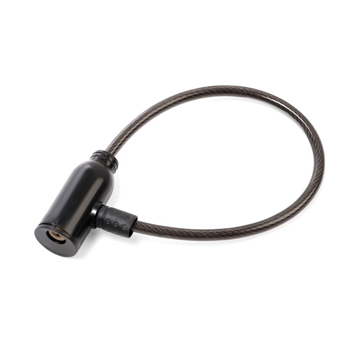 Замок навесной велосипедный, 350 мм, d=6 мм, английский ключ, микс Замок навесной велосипедный, 350 мм, d=6 мм, английский ключ, микс