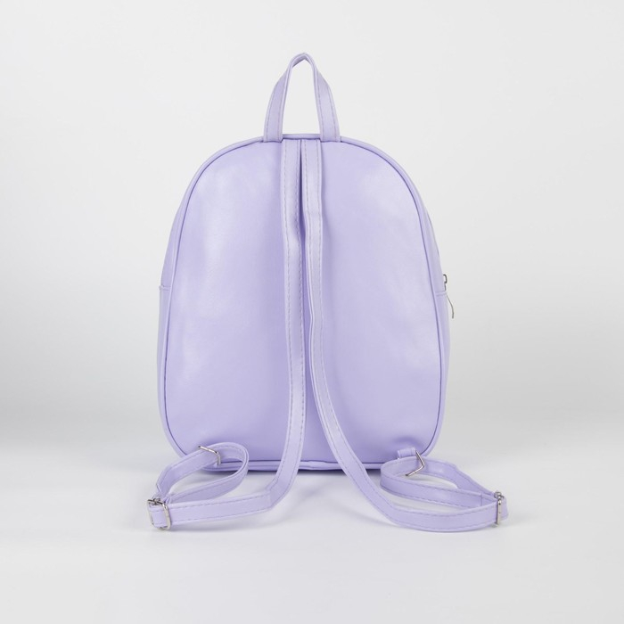 Рюкзак детский для девочки с пайетками &laquo;Единорог&raquo;, отдел на молнии, цвет голубой