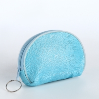 Кошелёк женский на молнии, цвет голубой Кошелёк женский на молнии, цвет голубой