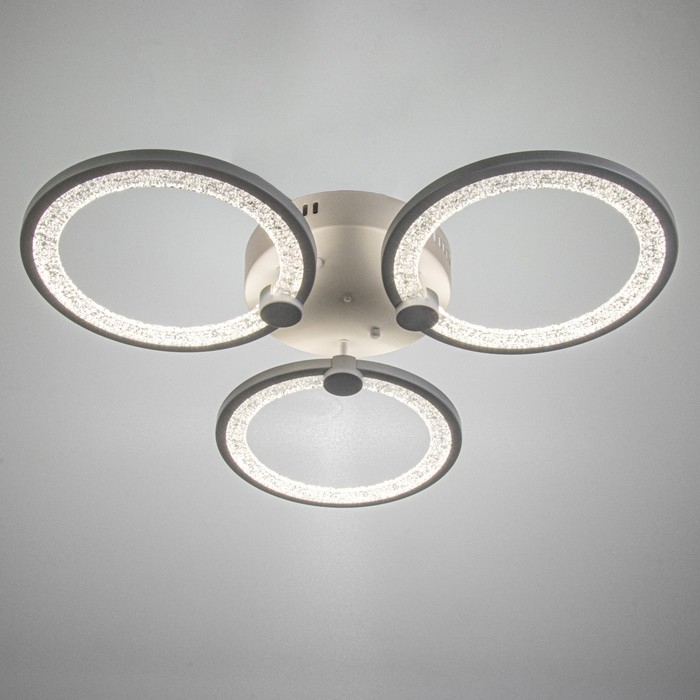 Люстра "Кунайо" LED 84W 3000-6500K ПДУ белый 63,5х63,5х7,5см