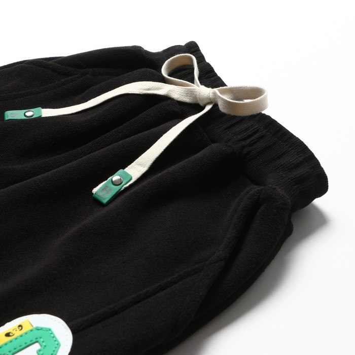 Брюки для мальчиков, НАЧЁС, цвет чёрный, рост 104-110 см