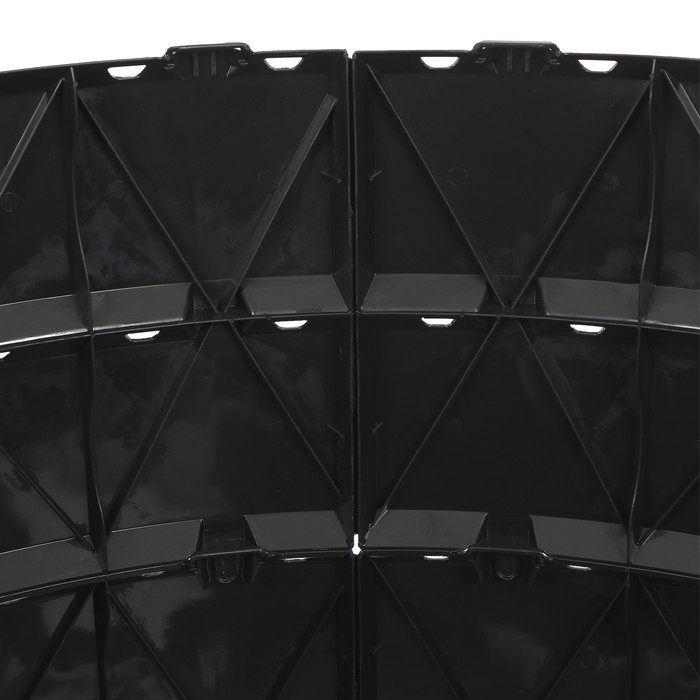 Компостер, 1 200 л, пластик, чёрный Компостер, 1 200 л, пластик, чёрный