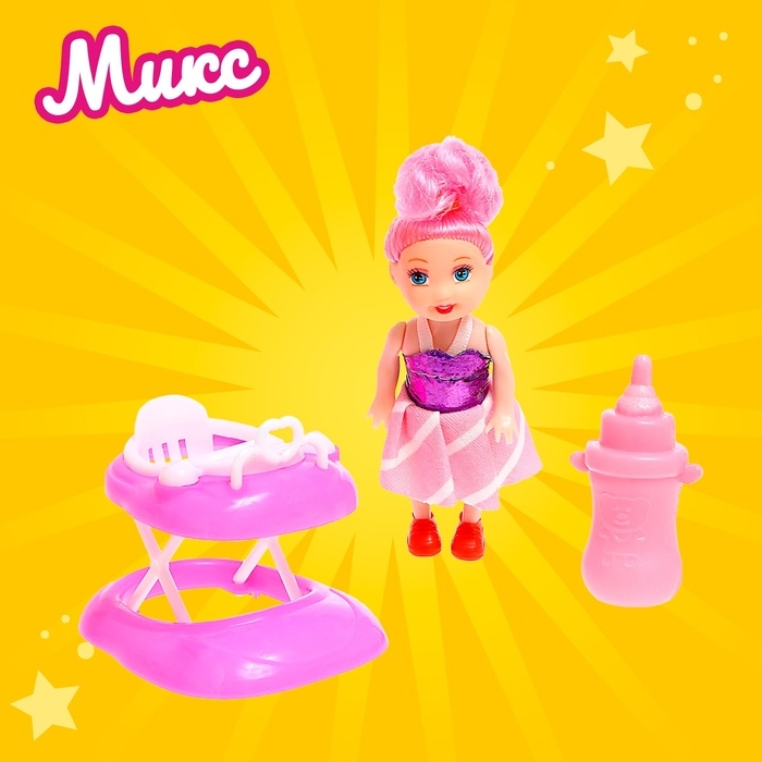 Кукла малышка «Ева» с аксессуарами, МИКС Кукла малышка «Ева» с аксессуарами, МИКС