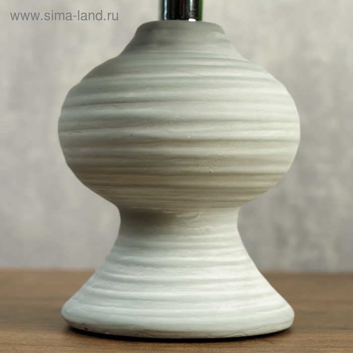 Лампа настольная 320617/1 E14 40Вт серый 19,5х19,5х32 см RISALUX