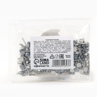 Посыпка кондитерская: серебристая, 25 г.