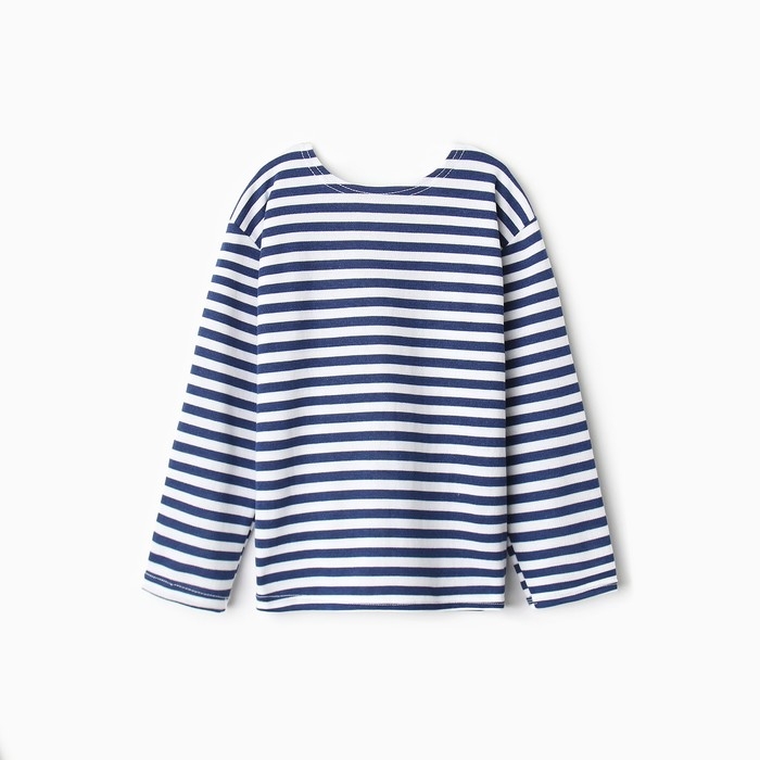 Тельняшка детская, цвет синий, рост 104 см